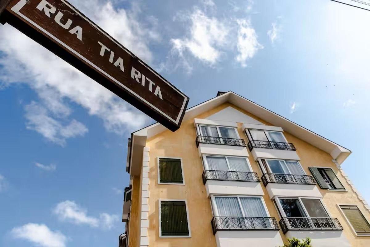 Locar-In Gramado - 200 M Da Rua Coberta Lägenhet Exteriör bild